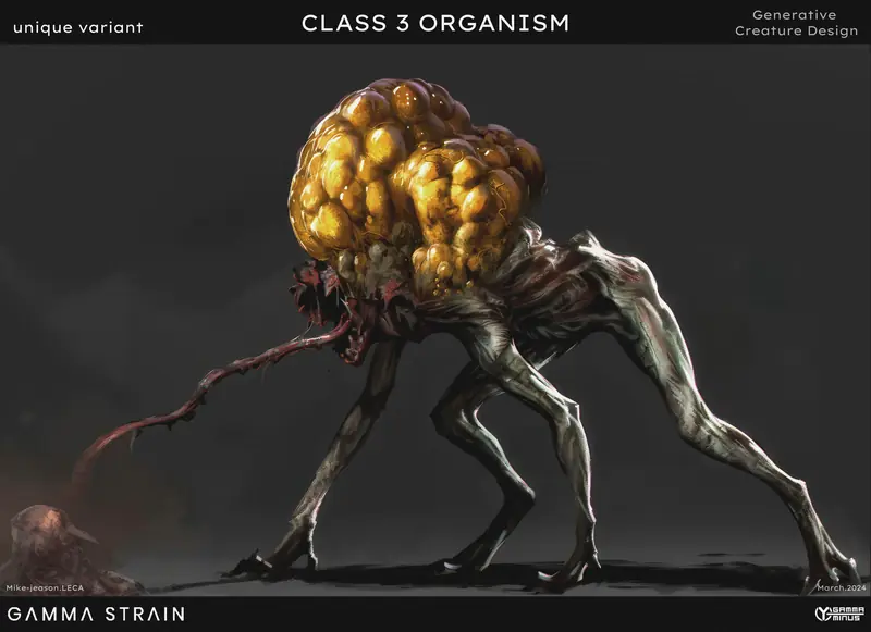 Gamma Strain — cover visual