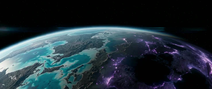 A dead reading from orbit